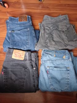 Men's jeans size 30w used ($30 x all )firm