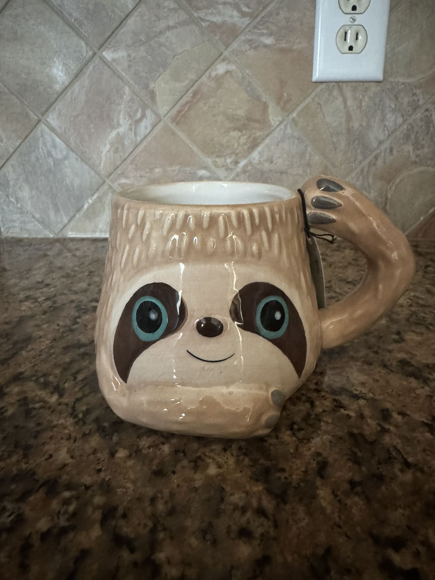 Sloth “Live Slow” Mug