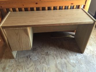Wood desk