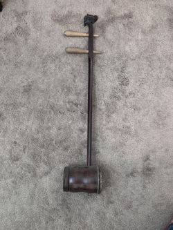 Vintage Chinese Erhu – Dragon Head – Hong Kong Export – 1950s–60s