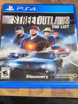 Street Outlaws ps4 game