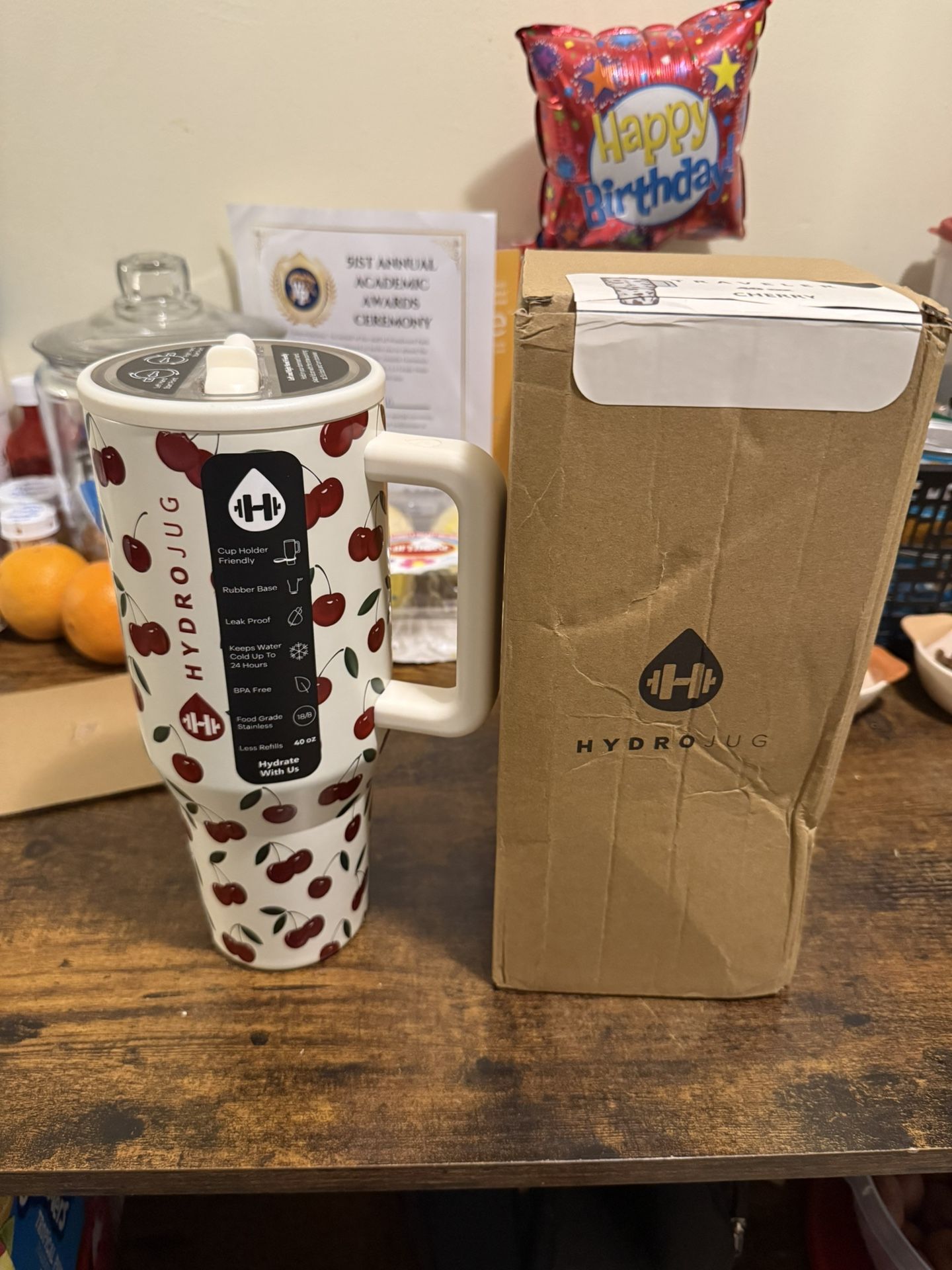 Hydrojug 40oz Traveled (read description)