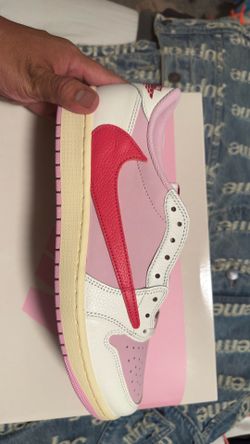 Sail Tropical Pink Travis Scott Jordan 1 Lows Sz 11