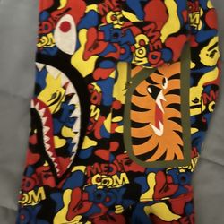 Bape X Medicom Shark Full Zip Hoodie