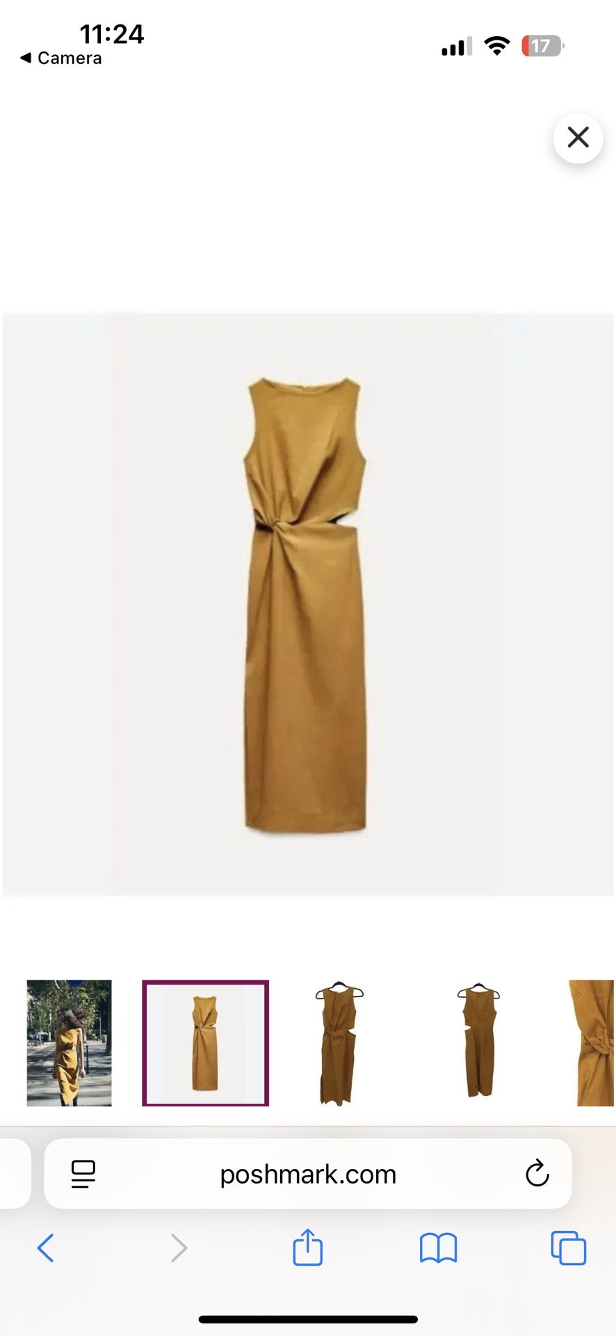 Zara Women’s Cut Out Dress