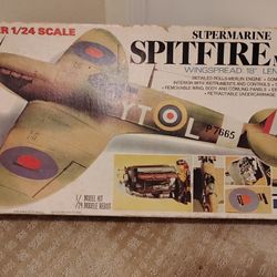 Village Spitfire Supermarine Model Kit 80 Bucks