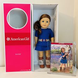 Brand New American Girl Doll Saige Collectible