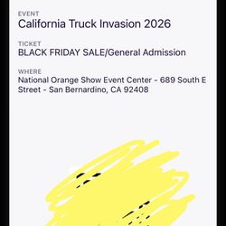 California Truck Invasion 2026
