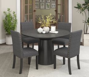 Modern style dining room table  and chairs set