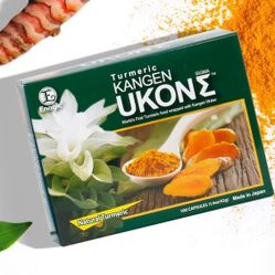 Enagic Kangen Ukon Sigma – Okinawan Turmeric Supplement – 100 Capsules