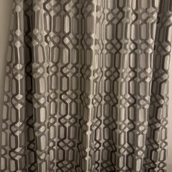 Metallic Curtain Panels 