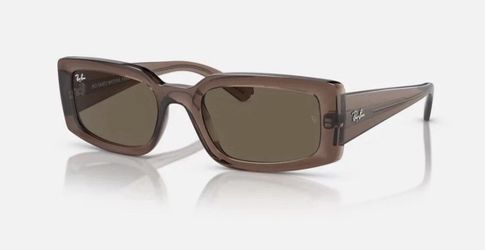 RAY BAN Sunglasses KILIANE RB4395F  6678/T3 TRANSPARENT BROWN/GREY 54mm