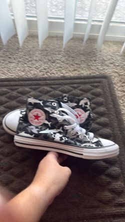 Converse Shark Shoes Size 3
