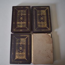 The Works Of William Makepeace Thackeray Vol.'s 2, 5, 7, and 8 - Antique Books