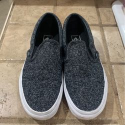 Slip on Vans Size 8.5mens 10womans