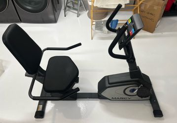 Marcy Magnetic Recumbent Exercise Bike with 8 Resistance Levels