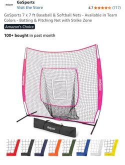 Brand new hot pink hitting net