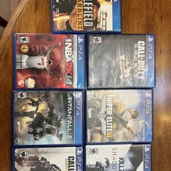 PS4 Games Bundle 