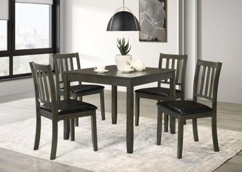 5PC Dinning Set with Table and 4 chairs