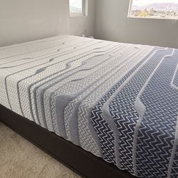 Revive Gel Lux Hybrid 10”  Mattress (Queen) + Bed  Frame 