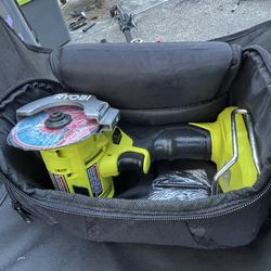 Ryobi 18V ONE+ HP Brushless Cordless Compact Cut-Off Tool, [  {BAG}  ]