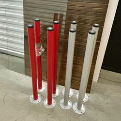Double Table Top (wood/glass) & Exchangeable Legs