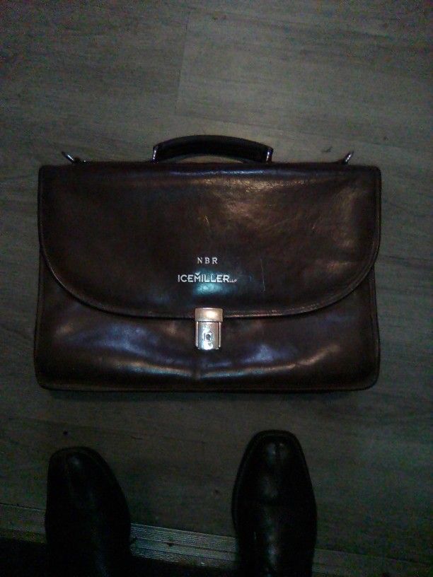 NBR Icemiller Leather Bag