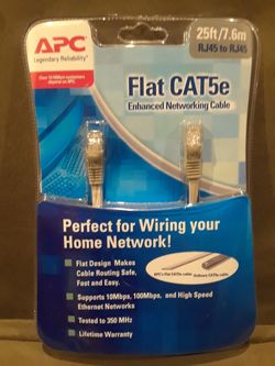 25 " Flat Cat5e cable