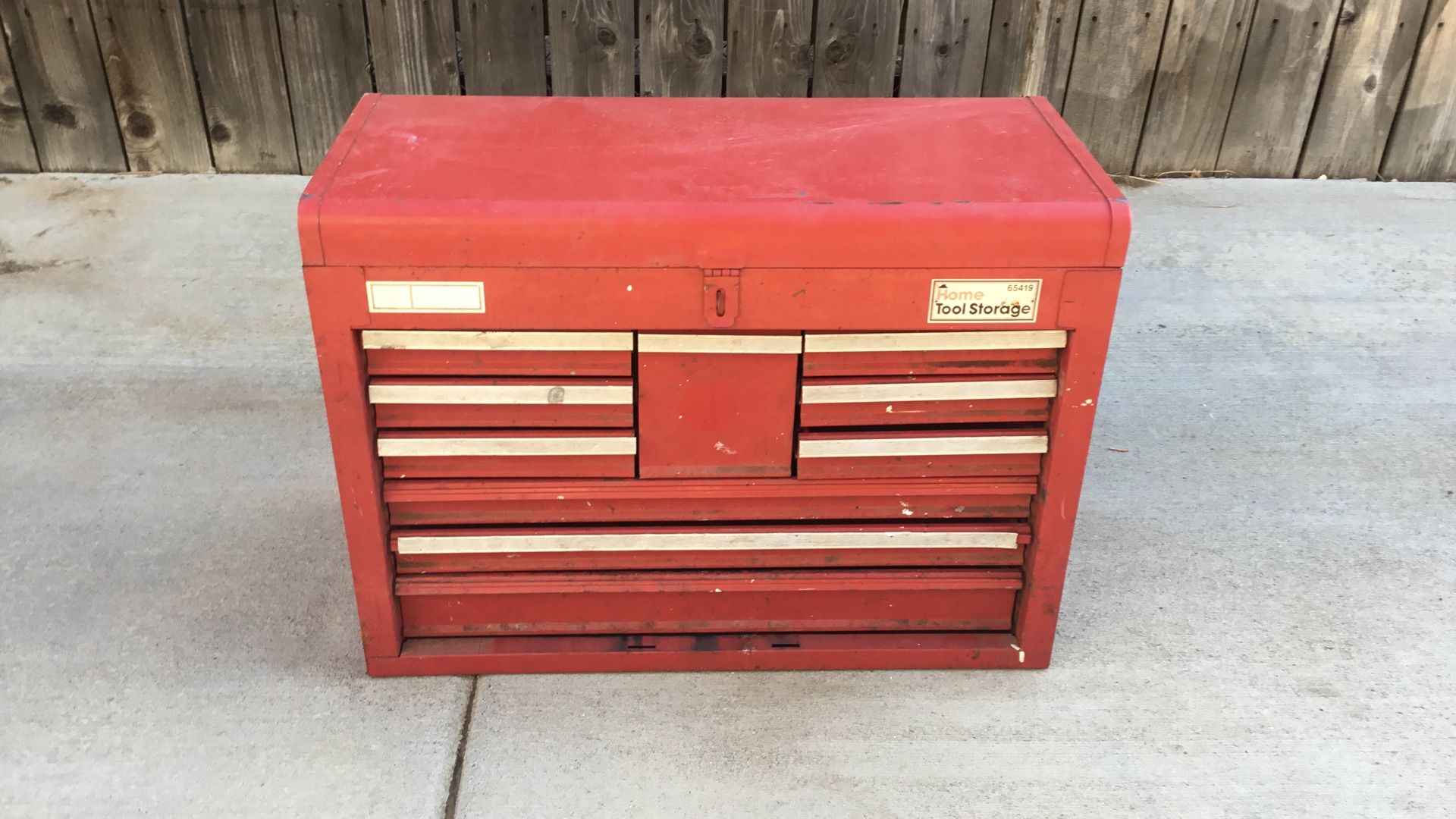Craftsman Home Tool Storage Vintage Toolbox