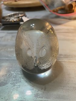 1988 Mats Jonasson Crystal Owl