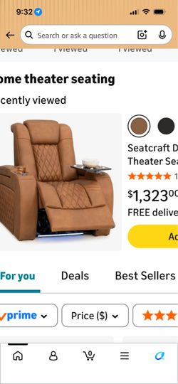 Beige Theater Chairs