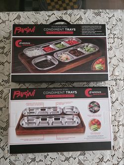 Stainless Steel Condiment Tray