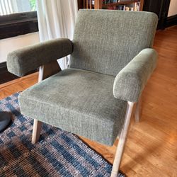 Green Fabric Chair