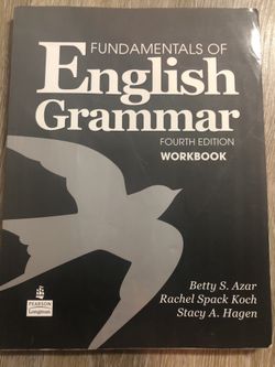 Fundamentals of English grammar