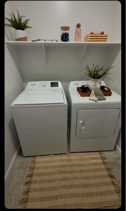 Washer and dryer