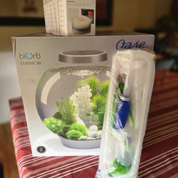 Fish Tank With Service Kits And Aquarium Accessory Kit