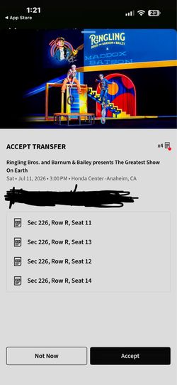 Ringling Bros. and Barnum & Bailey presents The Greatest Show On Earth Tickets at Honda Center