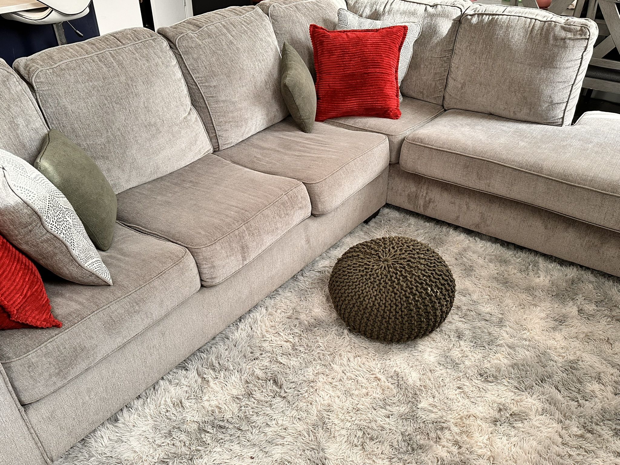 Grey sectional Sofa