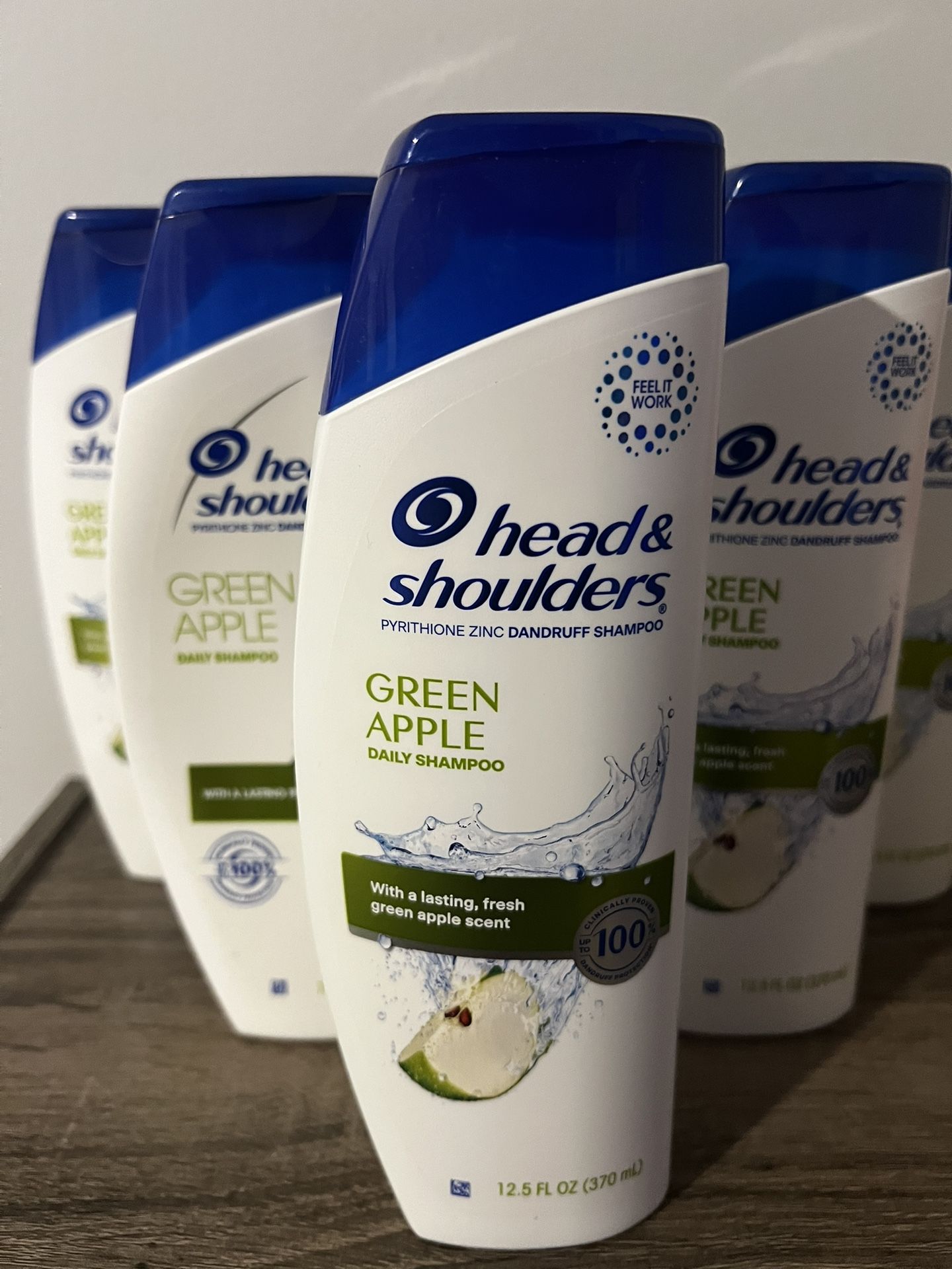 6 Head And Shoulders Shampoo Bottles Full Unused
