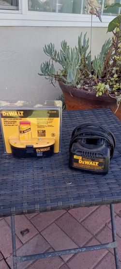 18v Dewalt Battery And Charger 