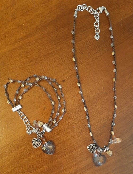 Brighton Necklace And Matching Bracelet 
