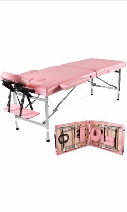Portable Massage & Lash Table / Spa Bed in Pink