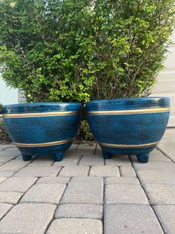 Clay planters- macetas de barro