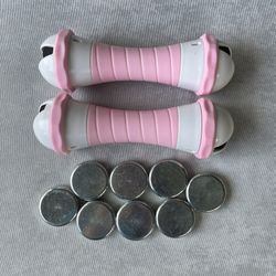 Adjustable Dumbbells (2) With Weights