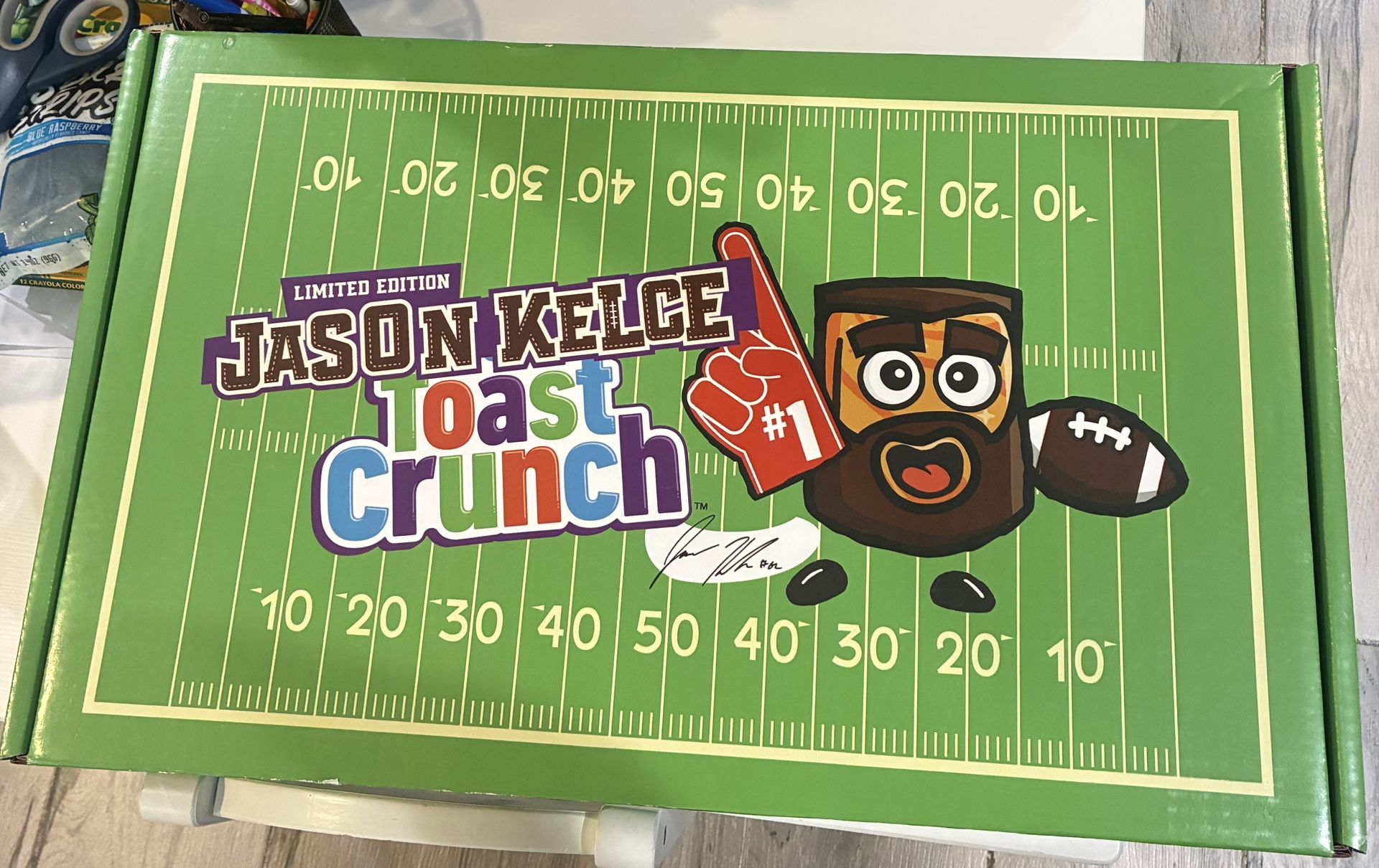 General Mills Jason Kelce Toast Crunch Breakfast