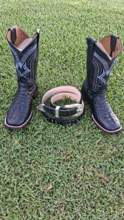 Cocodrillo boots and belt