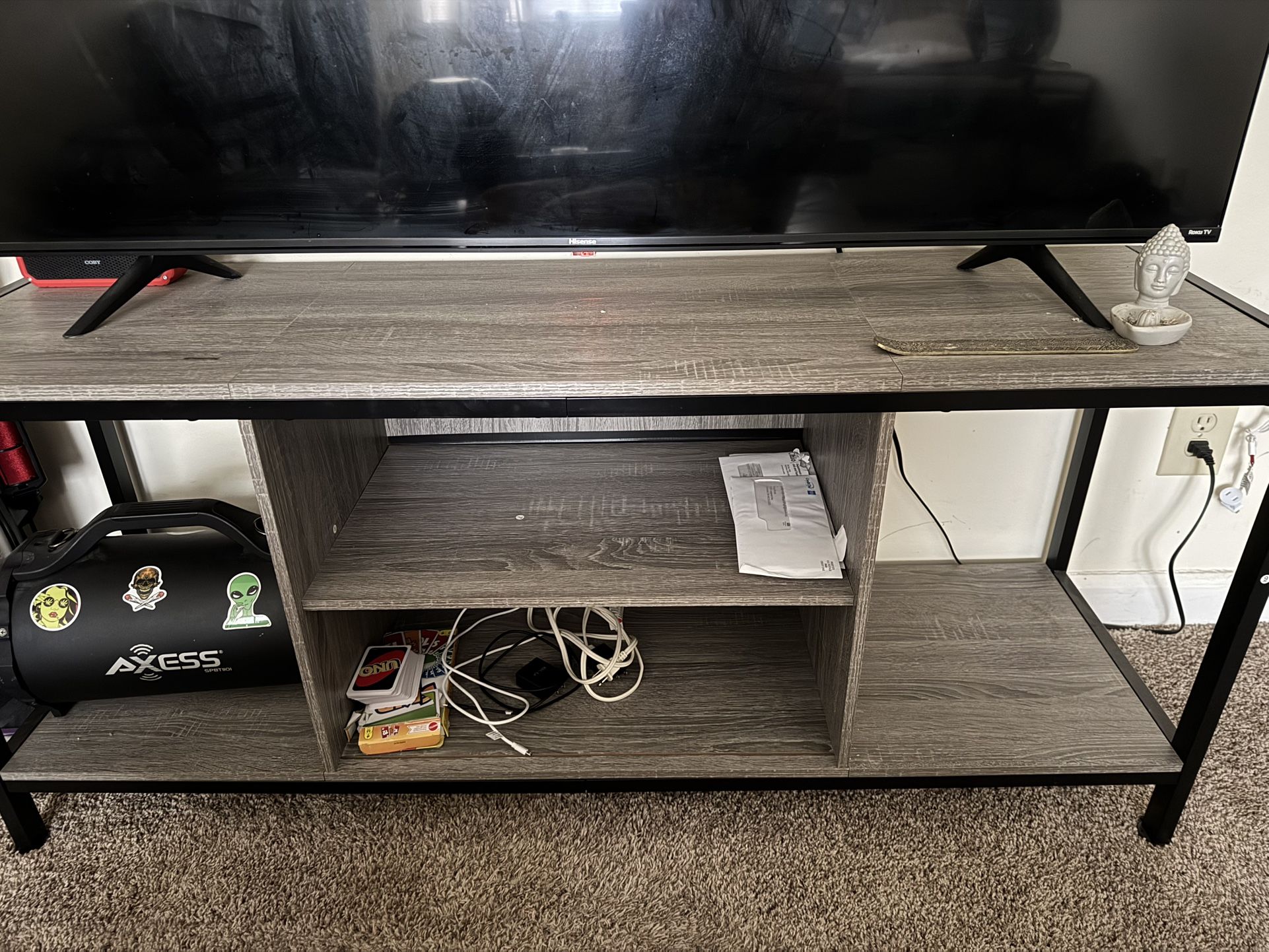 Tv stand With shelves