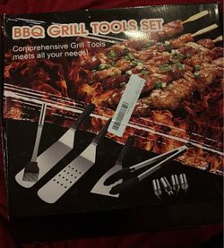 BBQ Grill Tools Set - Comprehensive Grill Tools