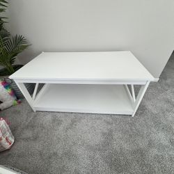 White Coffee Table 