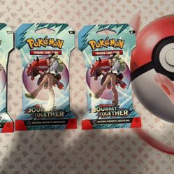 Pokemon Journey Together Booster Sleeves 